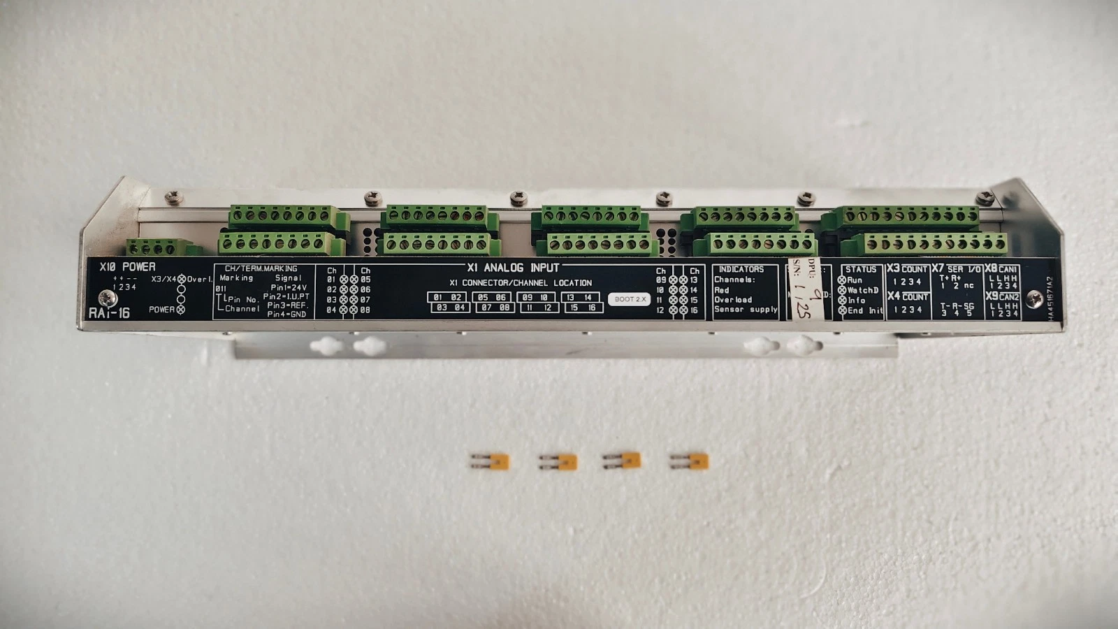 Kongsberg rai-16 / RAi-16 Remote Analog Input Module